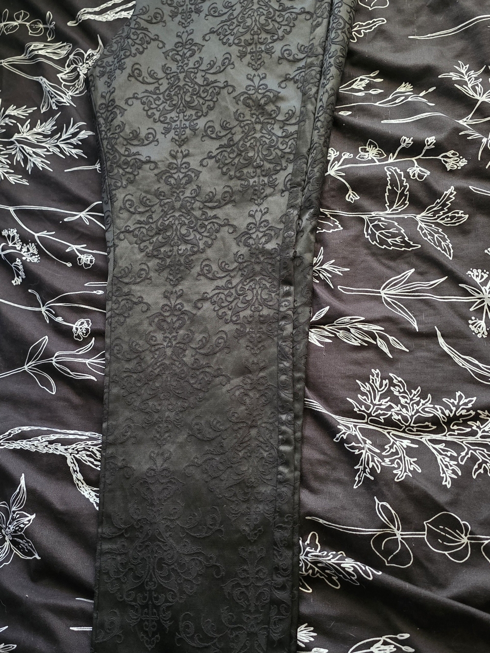 Killstar Black Jacquard Pants